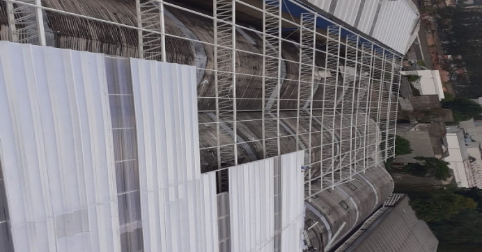 Construção de Cobertura Metálica