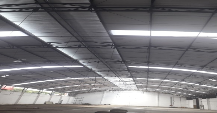 Construção de Cobertura Metálica