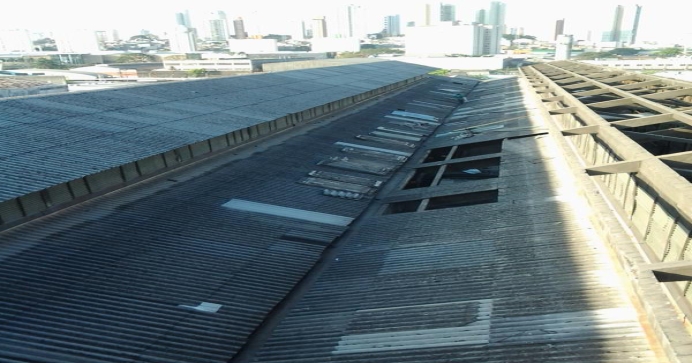 Construção de Telhado e Cobertura Industrial